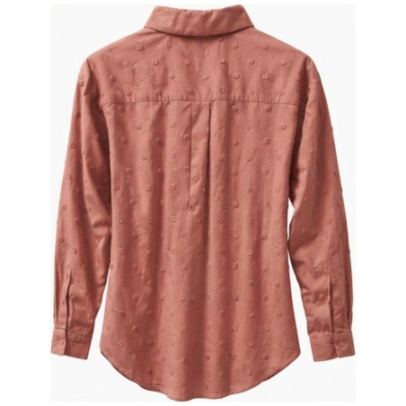 Chemisier Antique Rose TOM TAILOR - Coton Brodé Femme