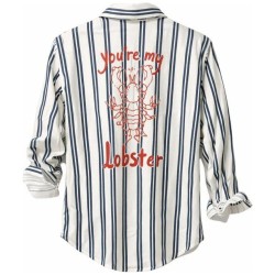 Blouse Rayée Homard K Design | You're my Lobster 2