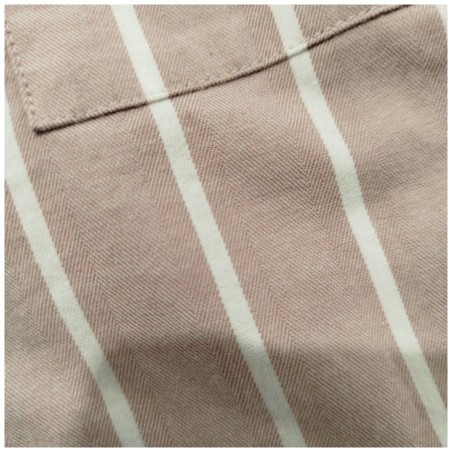 Chemise Tom Tailor Rose Rayures Blanches | Boxy Fit