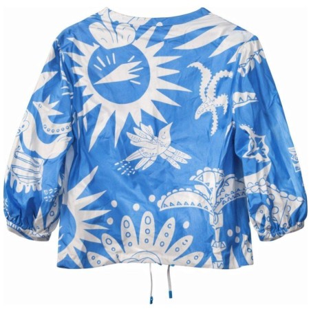 Blouse Motifs K Design | Col V Manches 3/4 Coton